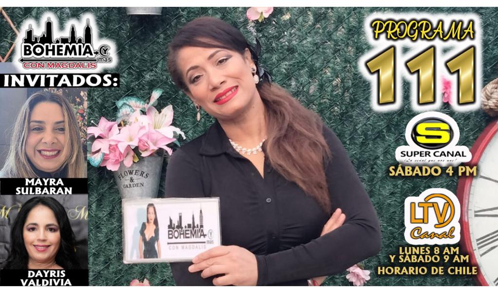 Bohemia y más con Magdalis PROGRAMA 111