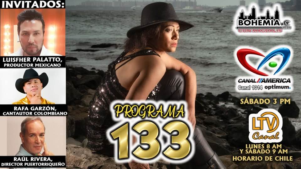 Bohemia y más con Magdalis PROGRAMA 133