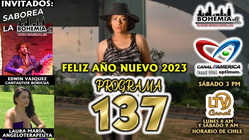 Bohemia y más con Magdalis PROGRAMA 137 FELIZ AÑO NUEVO 2023