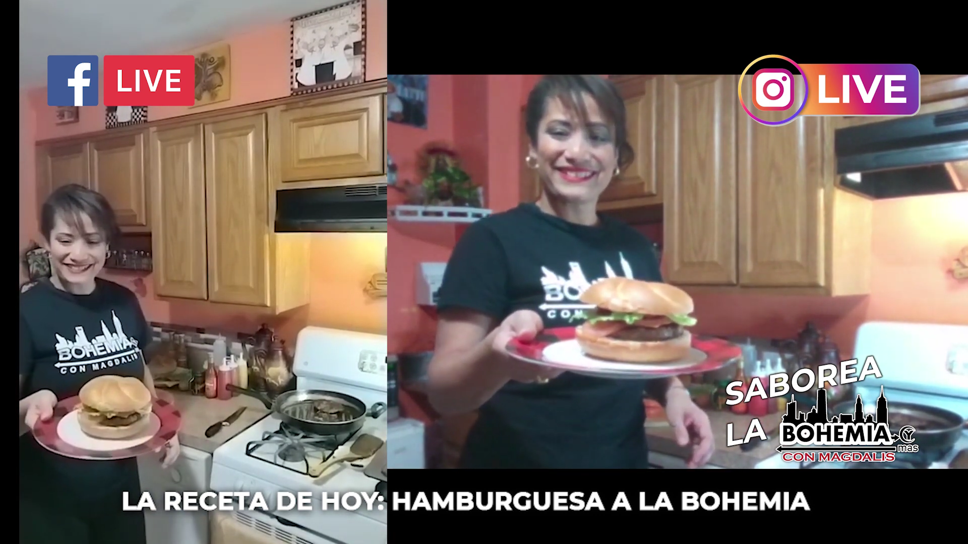 Receta de Hamburguesa Especial a la Bohemia