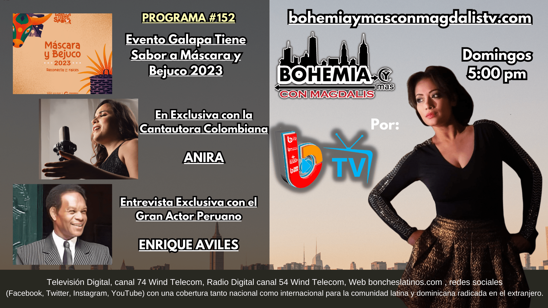 Bohemia y más con Magdalis / Programa 152