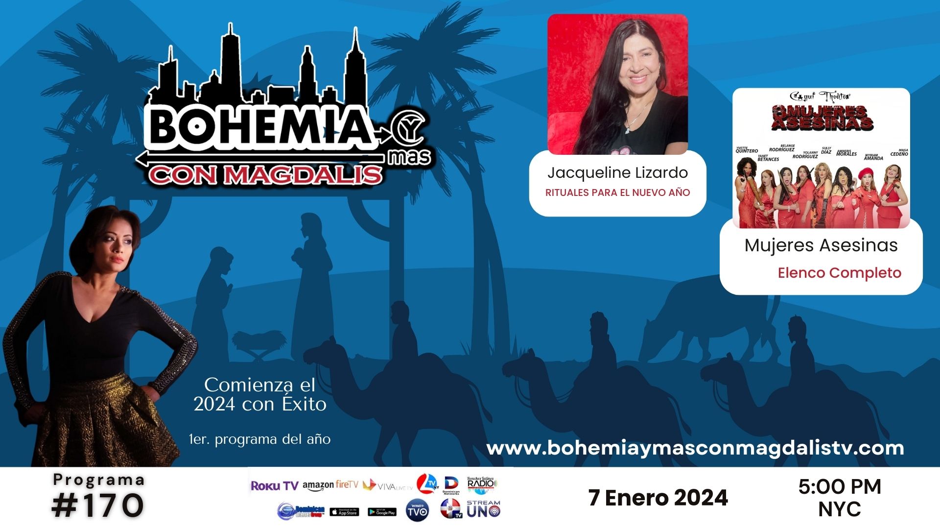 PROGRAMA 170 BOHEMIA Y MÁS CON MAGDALIS