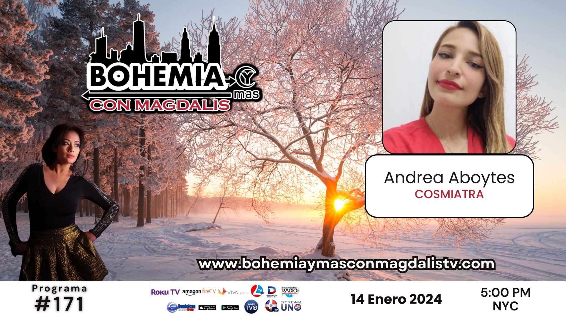 PROGRAMA 171 BOHEMIA Y MÁS CON MAGDALIS