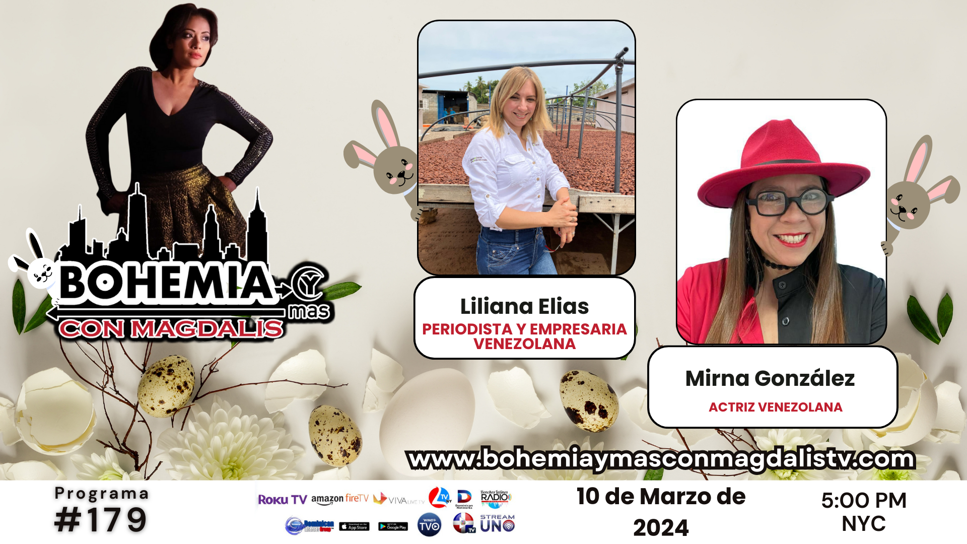 PROGRAMA 179 BOHEMIA Y MÁS CON MAGDALIS