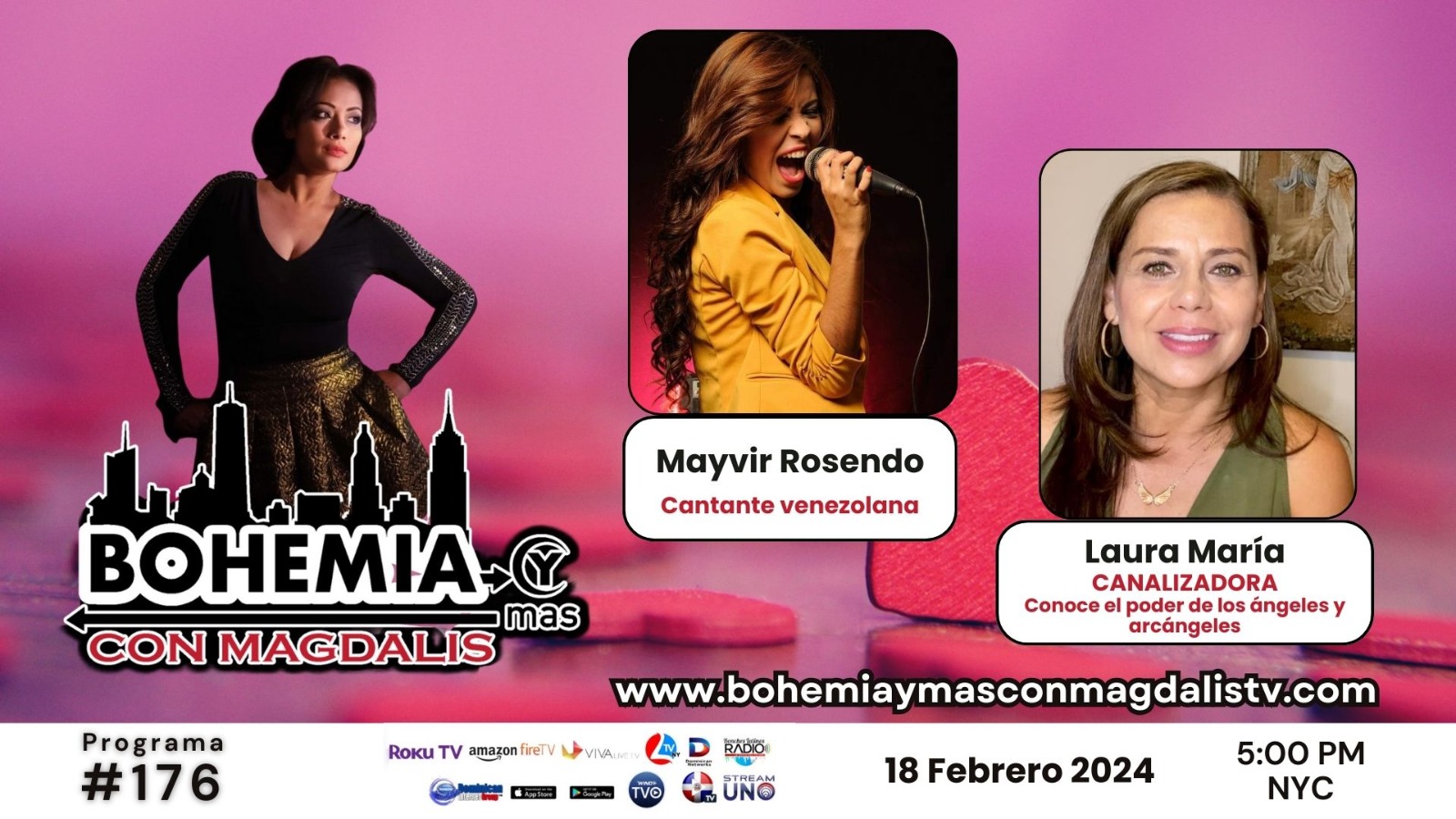 PROGRAMA 176 BOHEMIA Y MÁS CON MAGDALIS