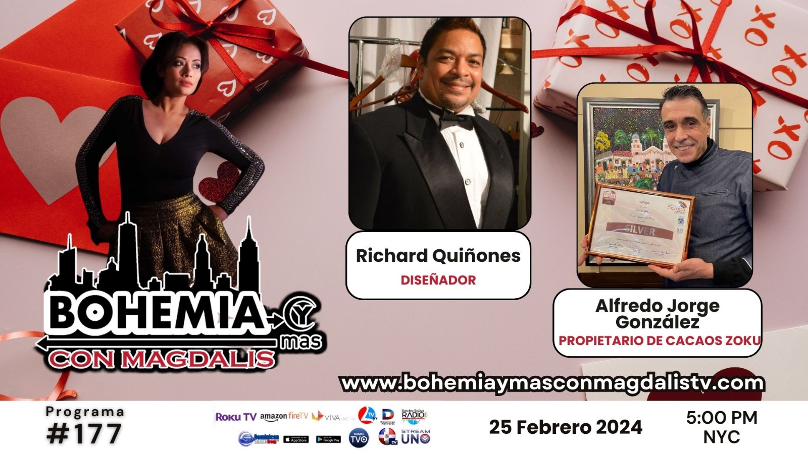 PROGRAMA 177 BOHEMIA Y MÁS CON MAGDALIS