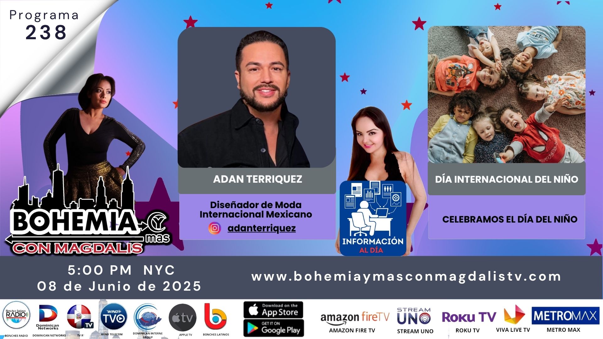 PROGRAMA 238 BOHEMIA Y MÁS CON MAGDALIS