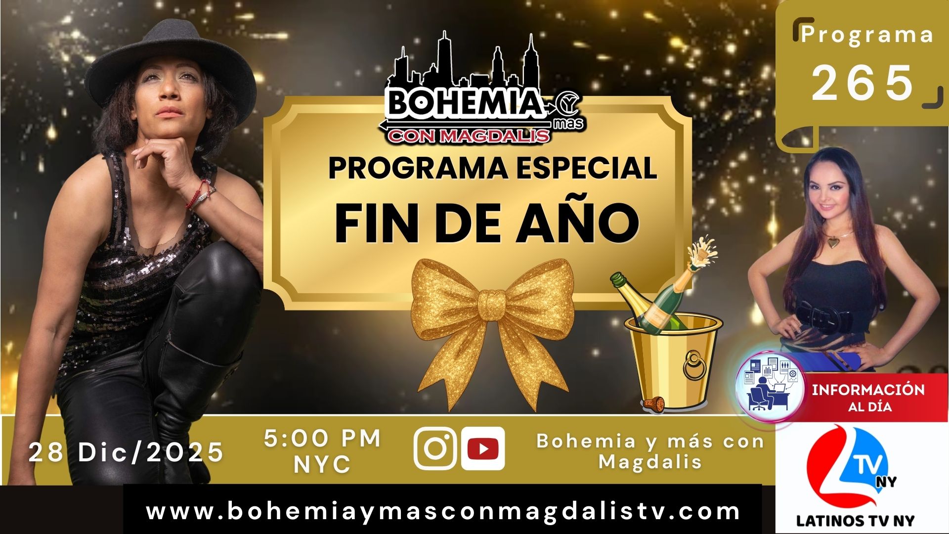 PROGRAMA 265 BOHEMIA Y MÁS CON MAGDALIS