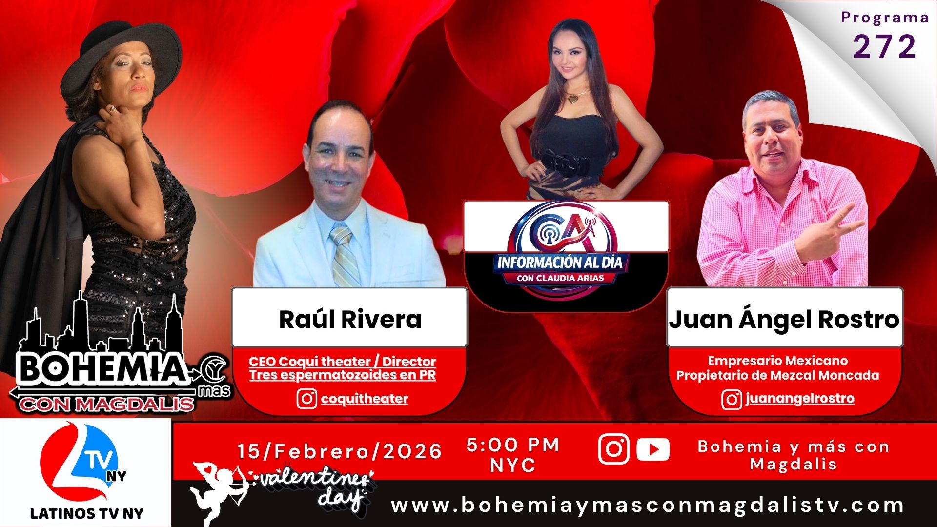 PROGRAMA 272 BOHEMIA Y MAS CON MAGDALIS